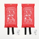 Manta de emergencia contra incendios 1.2 X 1.8M