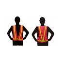 Chaleco reflectivo safety vest naranja